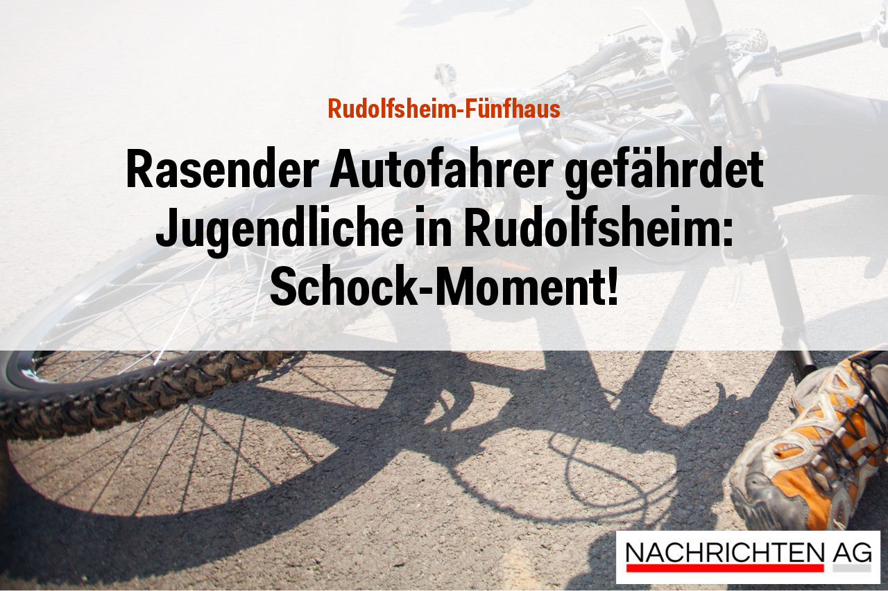 Rasender Autofahrer gefährdet Jugendliche in Rudolfsheim: Schock-Moment!