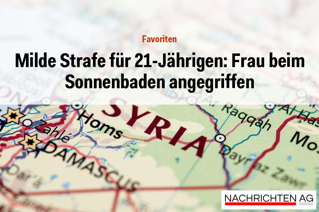 Milde Strafe für 21-Jährigen: Frau beim Sonnenbaden angegriffen
