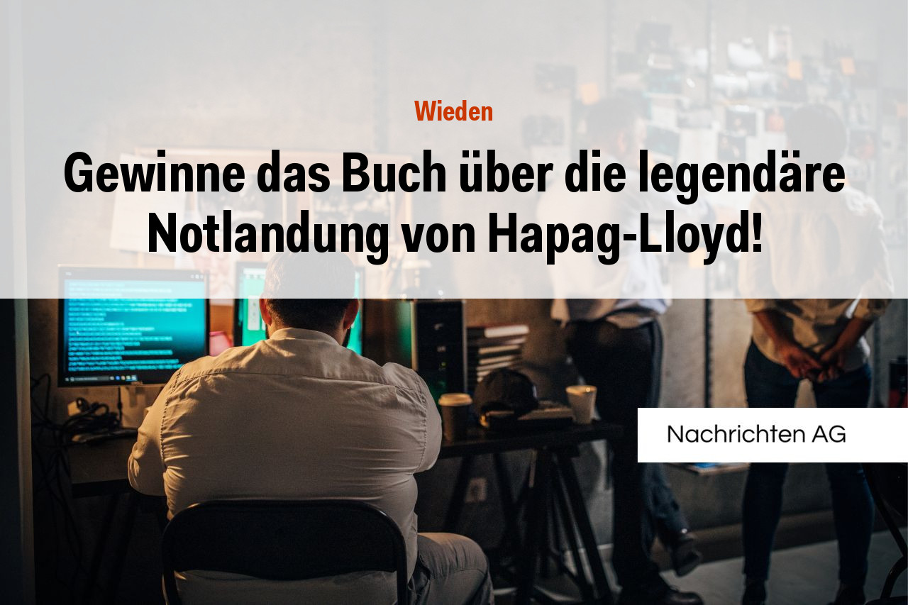 Gewinne das Buch über die legendäre Notlandung von Hapag-Lloyd!