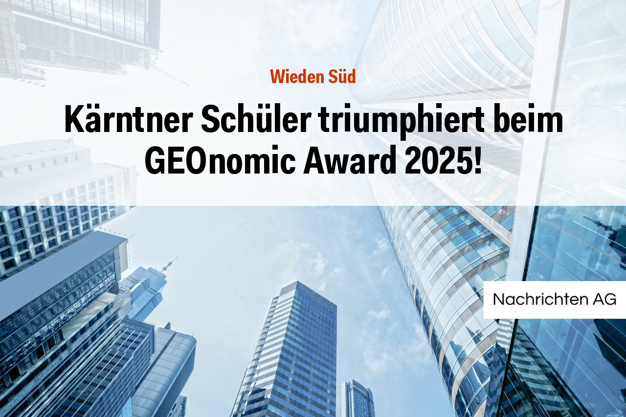 Kärntner Schüler triumphiert beim GEOnomic Award 2025!