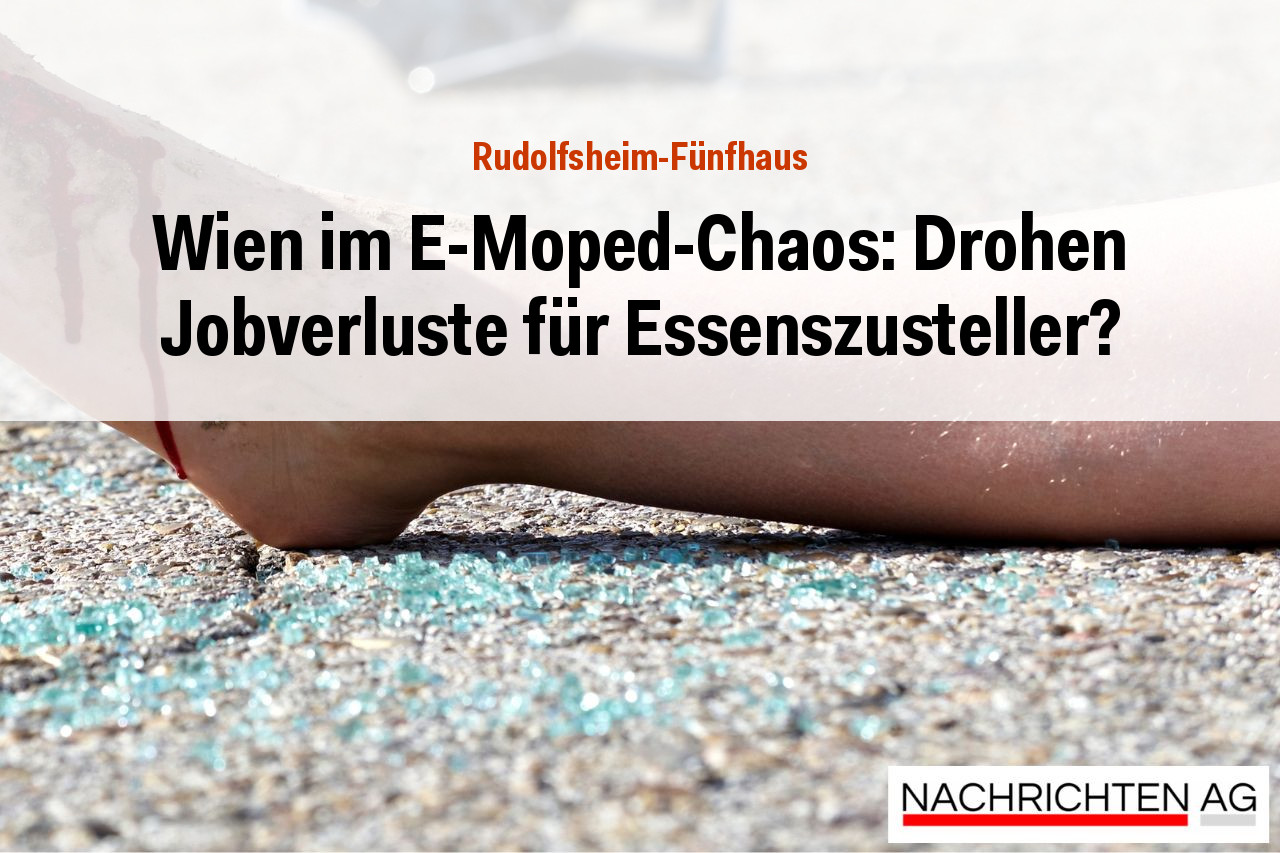 Wien im E-Moped-Chaos: Drohen Jobverluste für Essenszusteller?