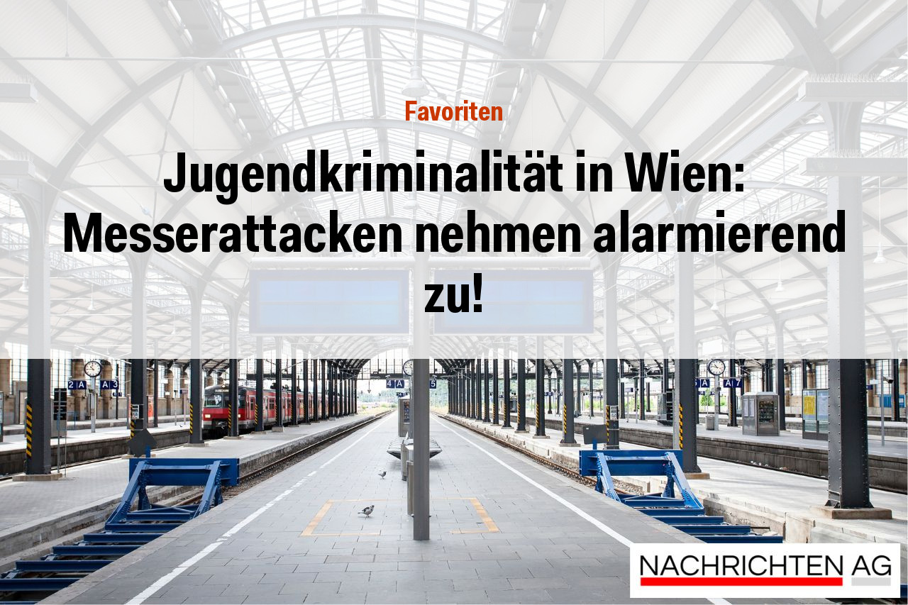 Jugendkriminalität in Wien: Messerattacken nehmen alarmierend zu!