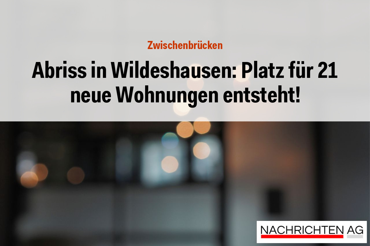 Abriss in Wildeshausen: Platz für 21 neue Wohnungen entsteht!