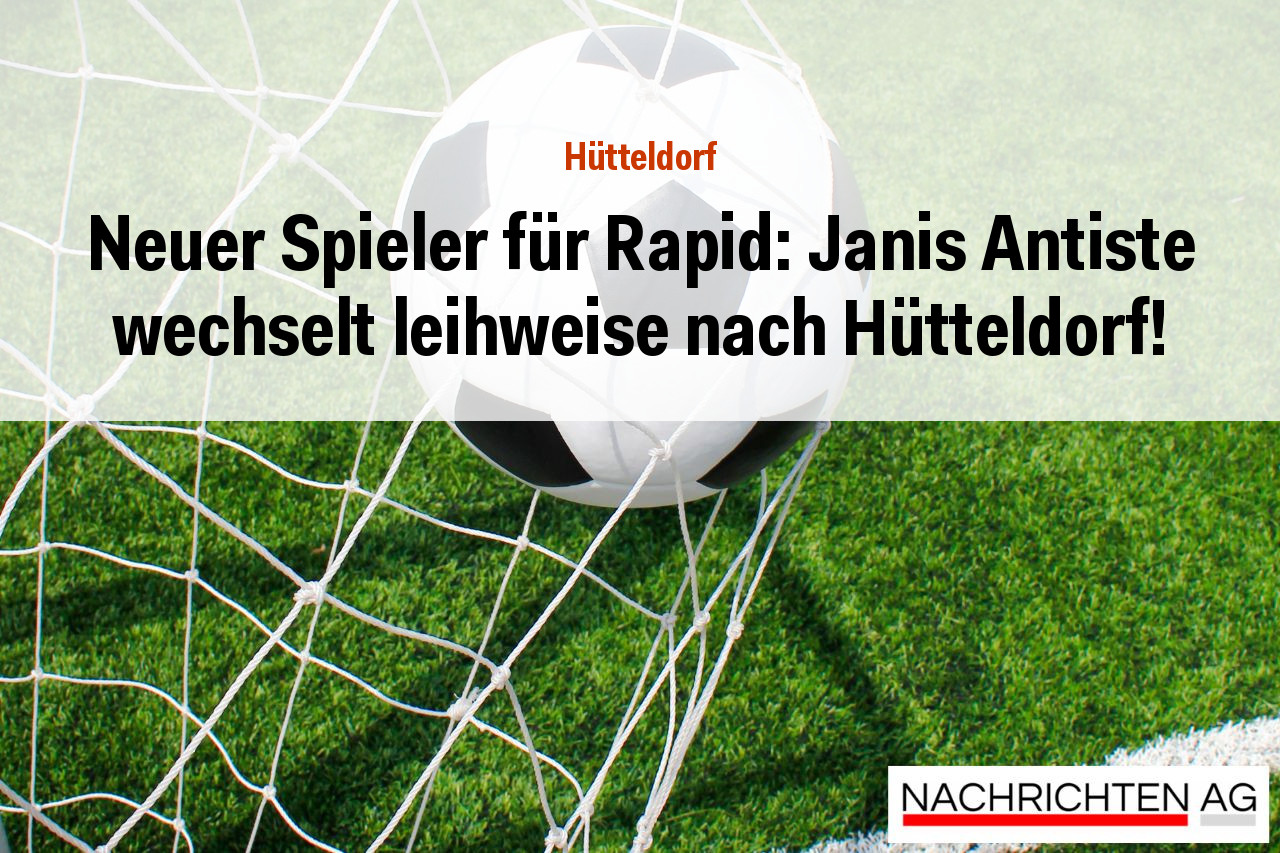 Neuer Spieler für Rapid: Janis Antiste wechselt leihweise nach Hütteldorf!