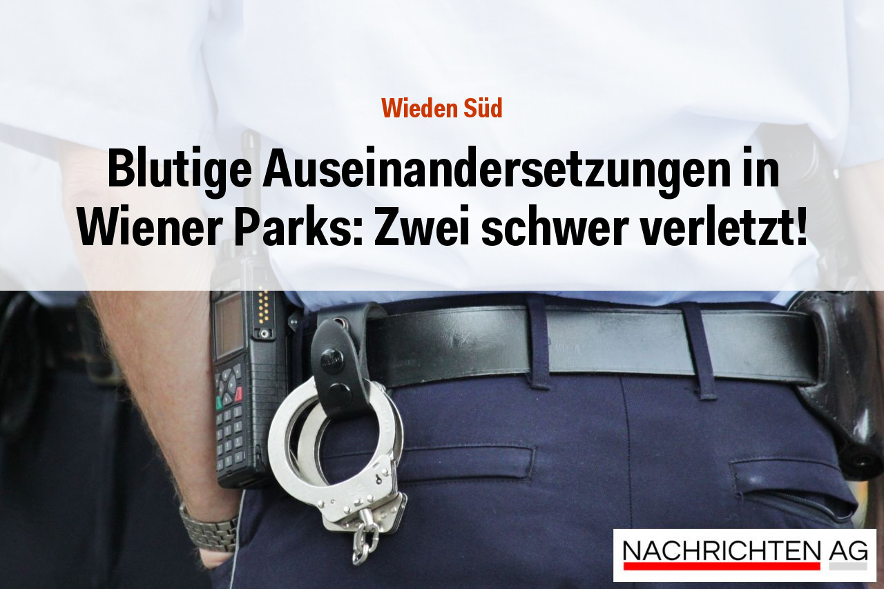 Blutige Auseinandersetzungen in Wiener Parks: Zwei schwer verletzt!