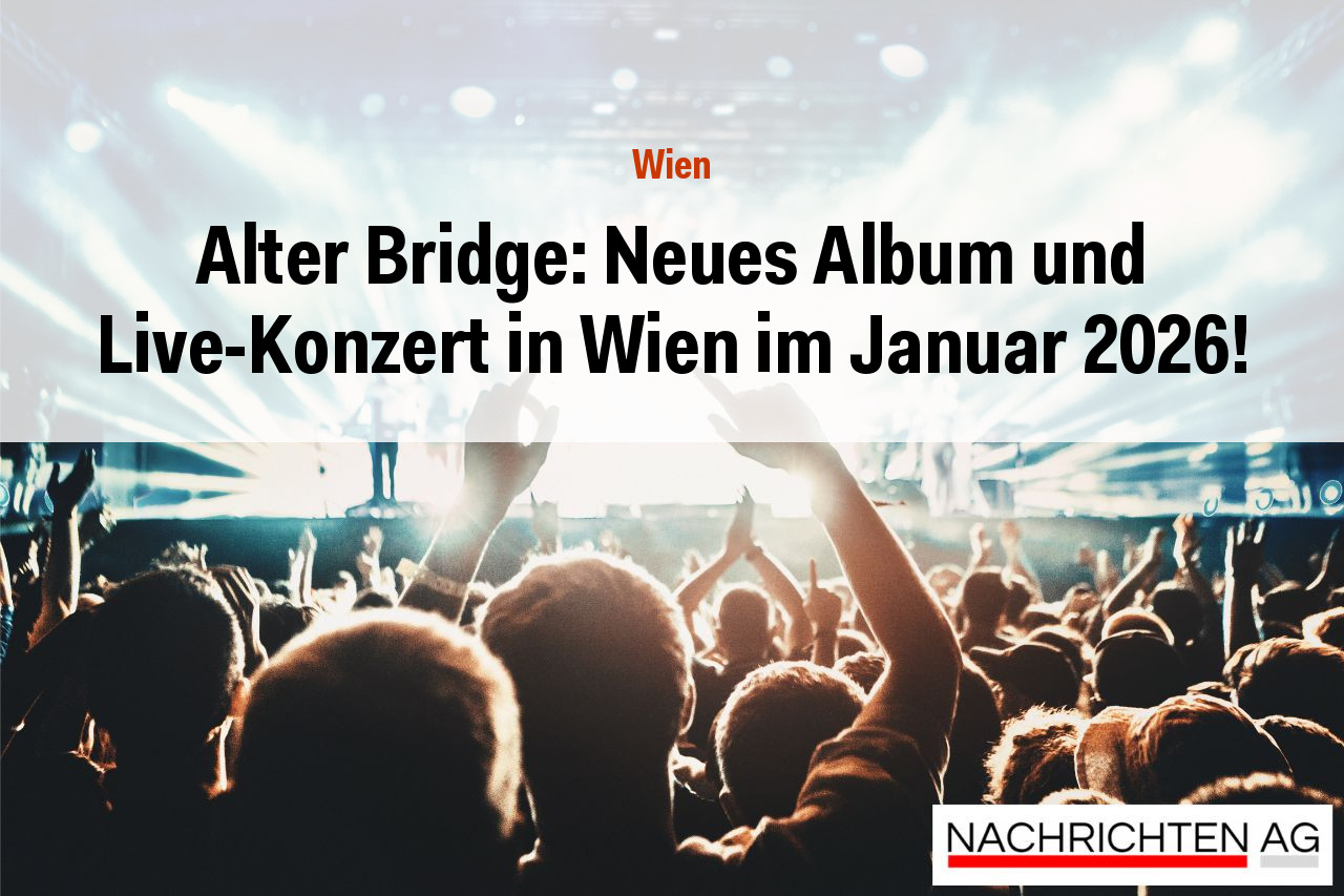 Alter Bridge: Neues Album und Live-Konzert in Wien im Januar 2026!